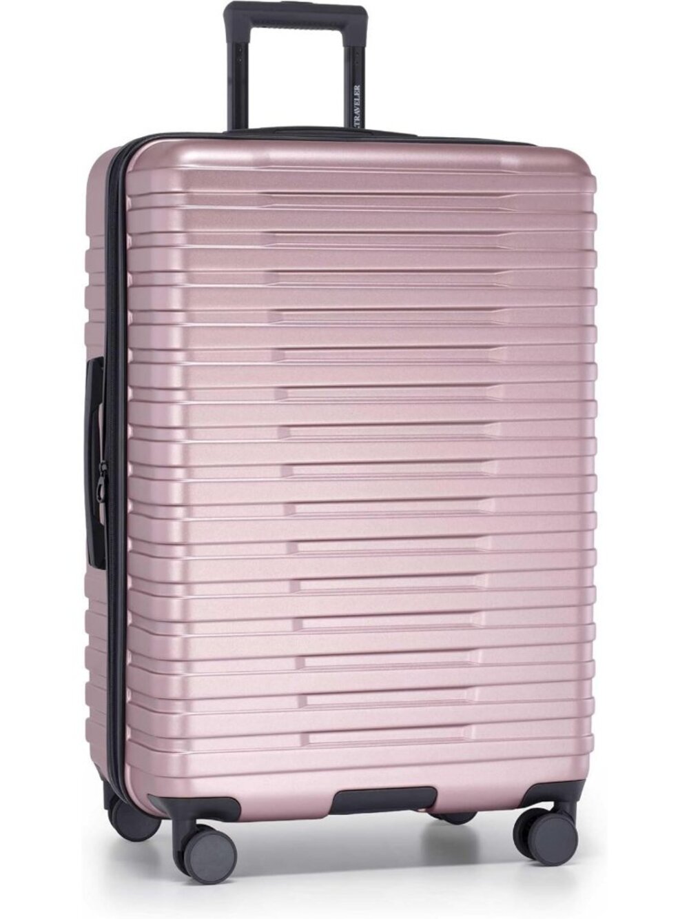 Expandable Hardside Travel Luggage, 30-Inch Checked Bag with 8 Spinner Wheels
